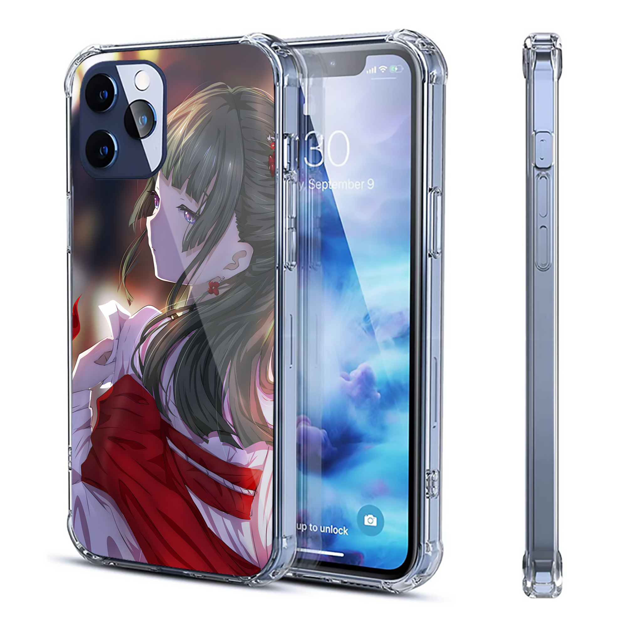 （画像用） 薬屋のひとりごと The Apothecary Diaries 【iPhone 12シリーズ対応】透明スマホケース（クリアソフトケース）
